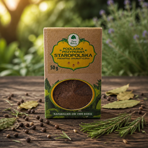 Podlaska Przyprawa Staropolska 50 g Dary Natury – mieszanka przypraw