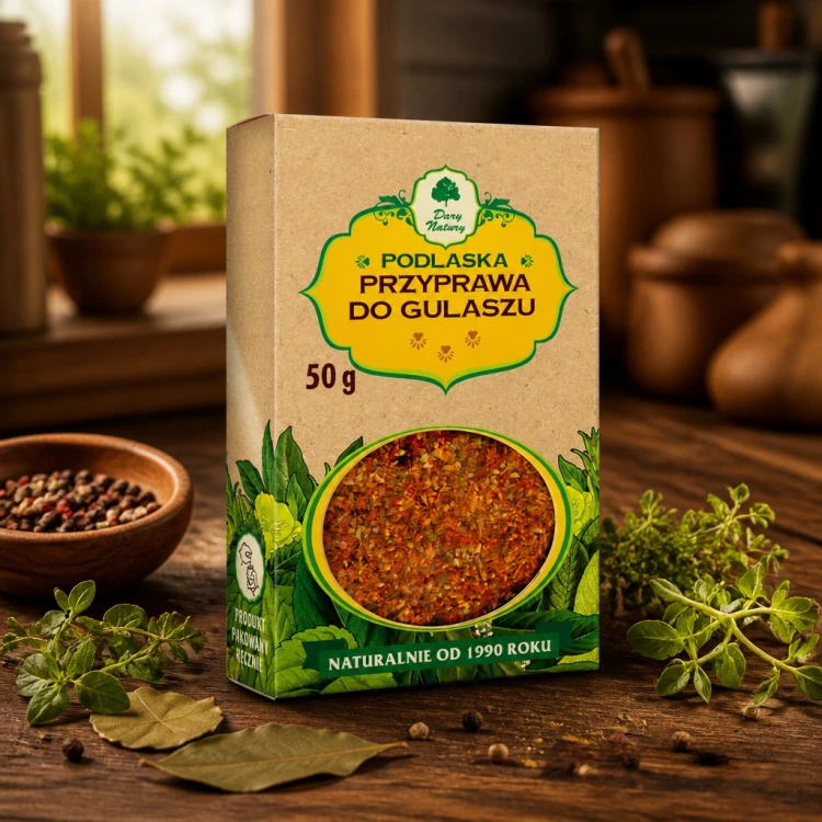 Podlaska Przyprawa do Gulaszu 50 g Dary Natury – naturalna mieszanka przypraw.png