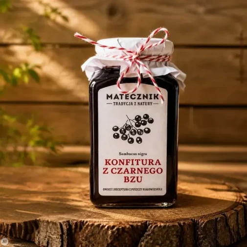 Konfitura z czarnego bzu 300 g