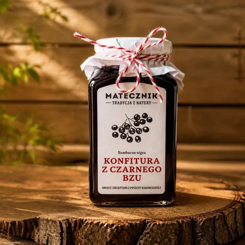 konfitura z czarnego bzu